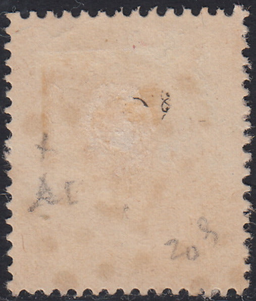 ECG245 - 1865 - Leopoldo I c. 40 rosa carminio usato (20)