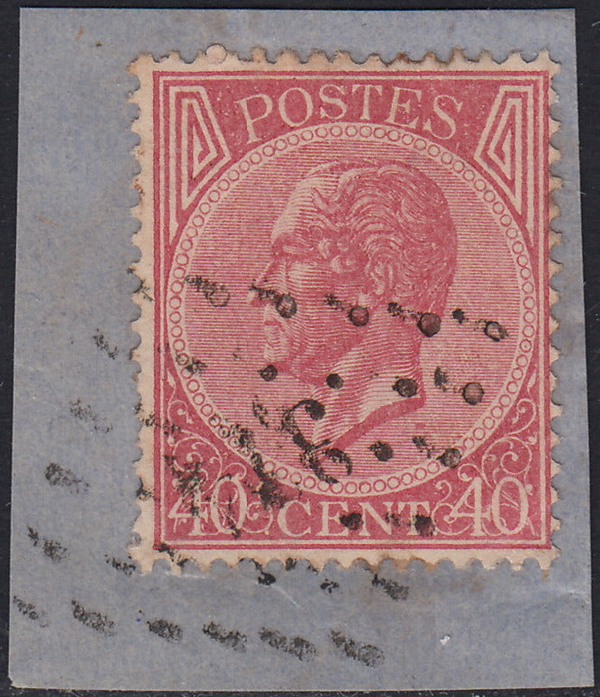 PV60_429 - 1859 - 2nd issue 2nd type 15 soldi blue used with Austrian postmark (32)