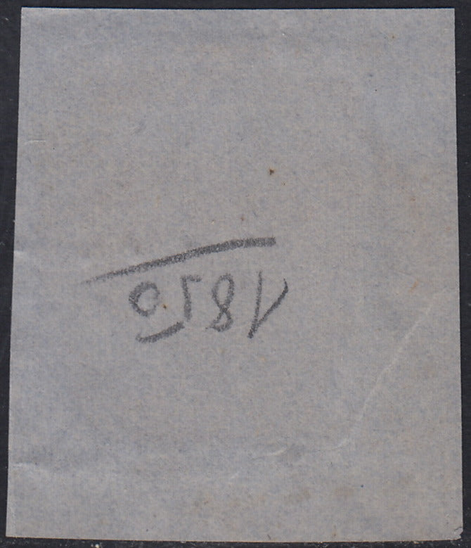 PV60_429 - 1859 - 2nd issue 2nd type 15 soldi blue used with Austrian postmark (32)