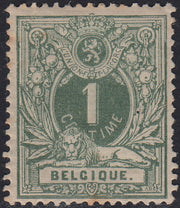 ECG252 - 1869/78 - Cifra, c. 1 verde nuovo con gomma originale (26)