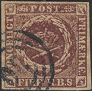 PV60_429 - 1859 - 2nd issue 2nd type 15 soldi blue used with Austrian postmark (32)