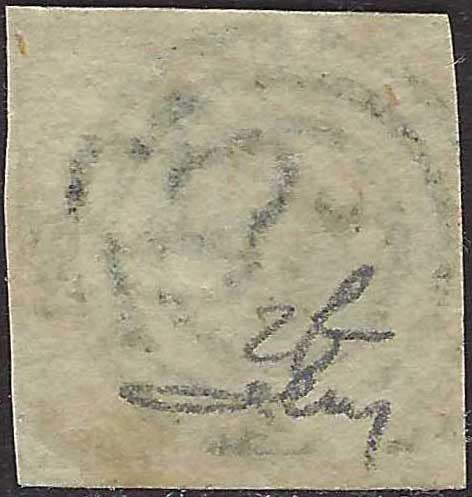 PV60_429 - 1859 - 2nd issue 2nd type 15 soldi blue used with Austrian postmark (32)