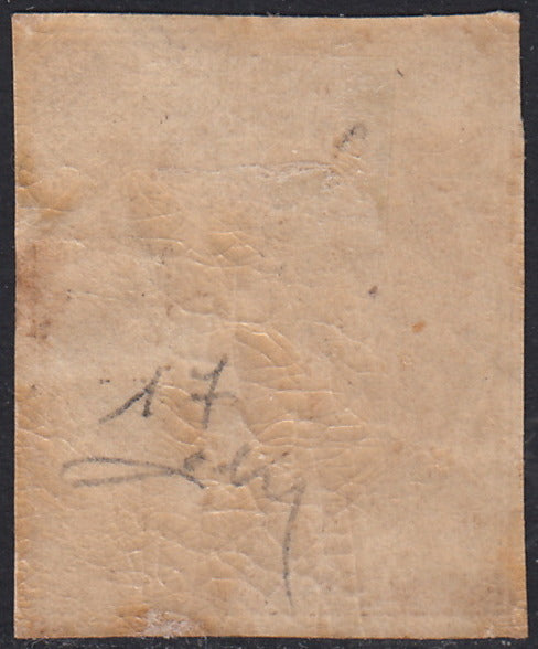 ECG70 - 1861 - Hermes, 2l. Bistro, dünnes Papier, Pariser Druck, gebraucht (2c)