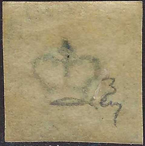 PV60_429 - 1859 - 2nd issue 2nd type 15 soldi blue used with Austrian postmark (32)