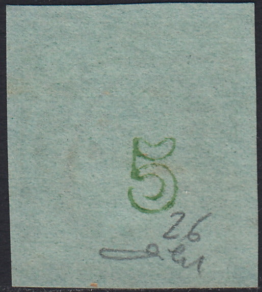 ECG70 - 1861 - Hermes, 2l. Bistro, dünnes Papier, Pariser Druck, gebraucht (2c)