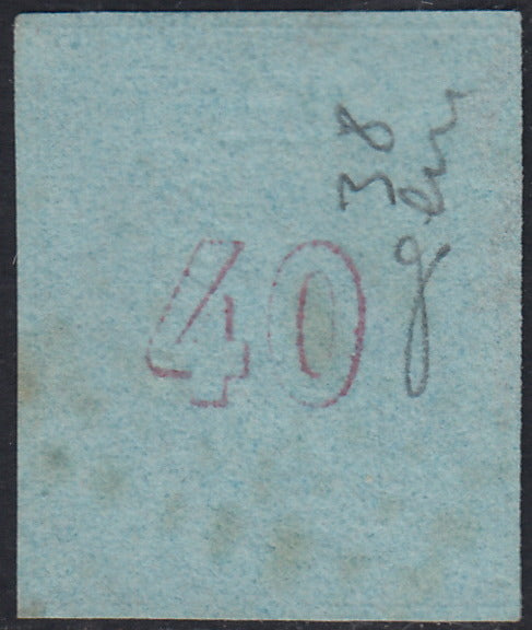 ECG70 - 1861 - Hermes, 2l. Bistro, dünnes Papier, Pariser Druck, gebraucht (2c)