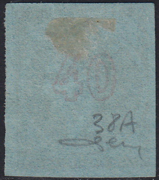 ECG70 - 1861 - Hermes, 2l. Bistro, dünnes Papier, Pariser Druck, gebraucht (2c)