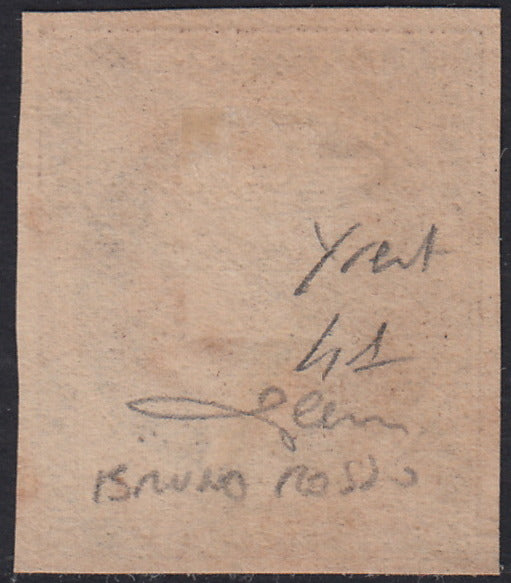 ECG70 - 1861 - Hermes, 2l. Bistro, dünnes Papier, Pariser Druck, gebraucht (2c)