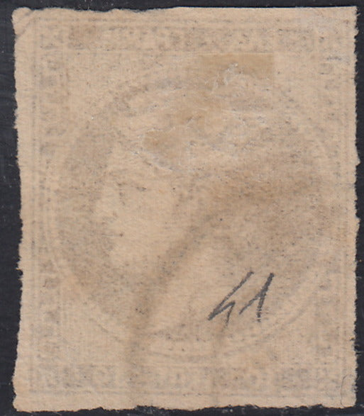 ECG70 - 1861 - Hermes, 2l. Bistro, dünnes Papier, Pariser Druck, gebraucht (2c)