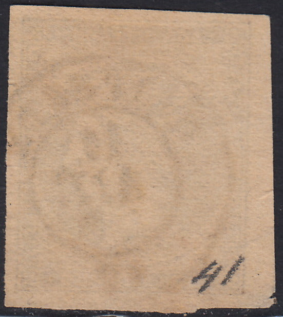 ECG325 - 1876/77 - Hermes, 30l. bruno rosso, tiratura di Atene su carta crema, usato (41)