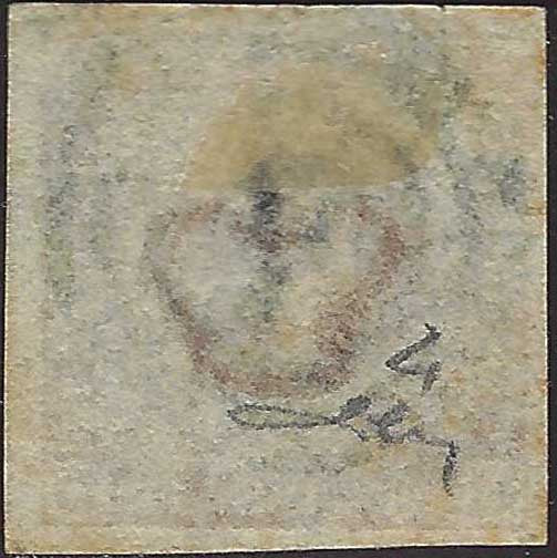 PV60_429 - 1859 - II Ausgabe II Typ 15 Soldi azurblau gebraucht mit österreichischem Stempel (32)