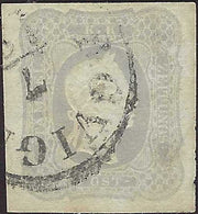 PV60_429 - 1859 - II Ausgabe II Typ 15 Soldi azurblau gebraucht mit österreichischem Stempel (32)