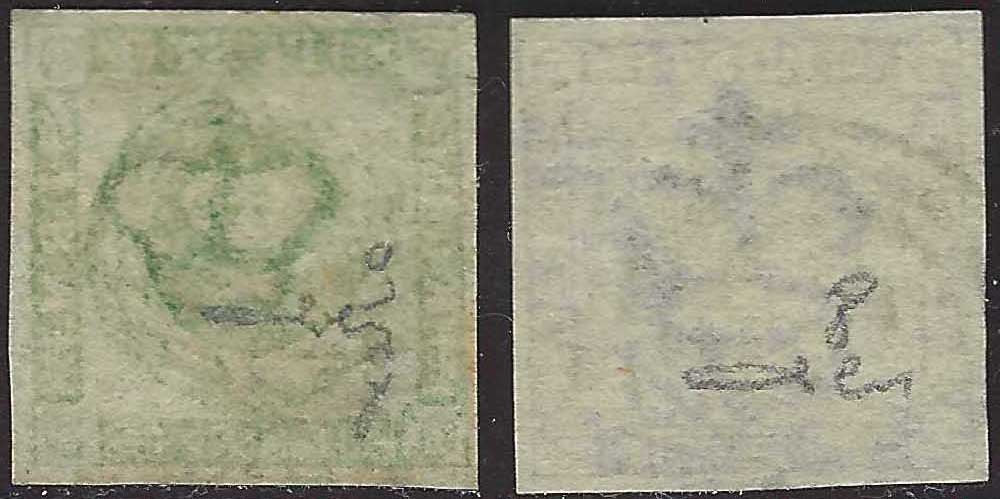 PV60_429 - 1859 - 2nd issue 2nd type 15 soldi blue used with Austrian postmark (32)