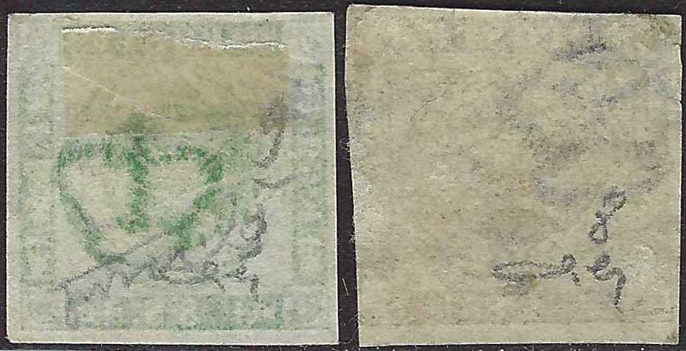 PV60_429 - 1859 - II Ausgabe II Typ 15 Soldi azurblau gebraucht mit österreichischem Stempel (32)