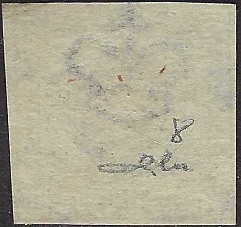 PV60_429 - 1859 - 2nd issue 2nd type 15 soldi blue used with Austrian postmark (32)