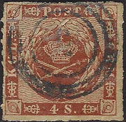 PV60_429 - 1859 - 2nd issue 2nd type 15 soldi blue used with Austrian postmark (32)