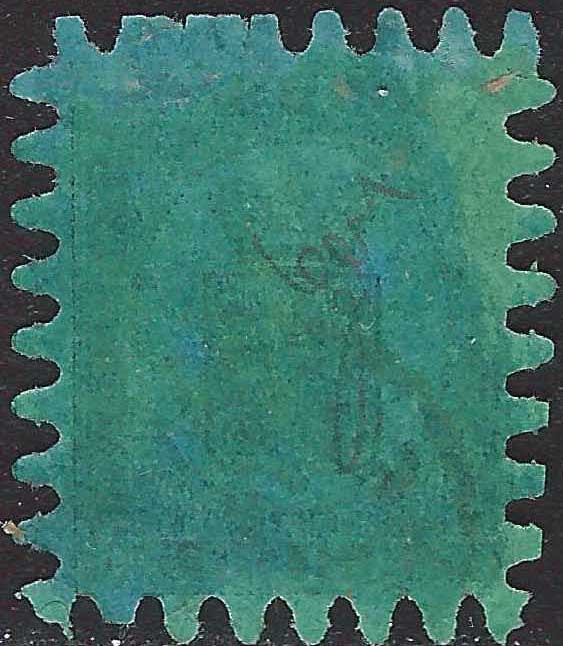 PV60_429 - 1859 - 2nd issue 2nd type 15 soldi blue used with Austrian postmark (32)