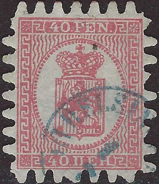 PV60_429 - 1859 - 2nd issue 2nd type 15 soldi blue used with Austrian postmark (32)