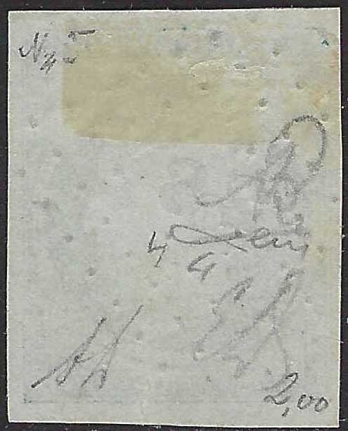 ECG65 - 1861 - Hermes, 20l. azzurro tiratura di Parigi usato (4)