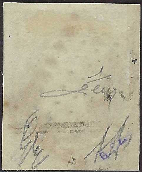 ECG69 - 1861 - Hermes, 1l. bruno tiratura di Parigi usato (1)