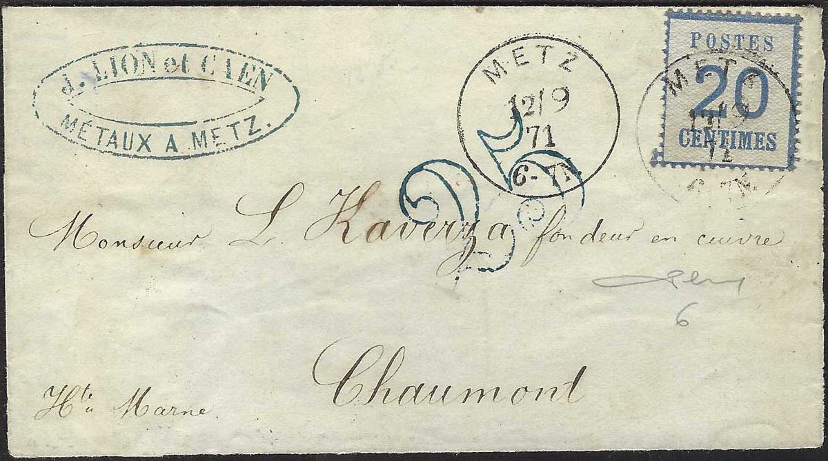 PV60_429 - 1859 - II Ausgabe II Typ 15 Soldi azurblau gebraucht mit österreichischem Stempel (32)