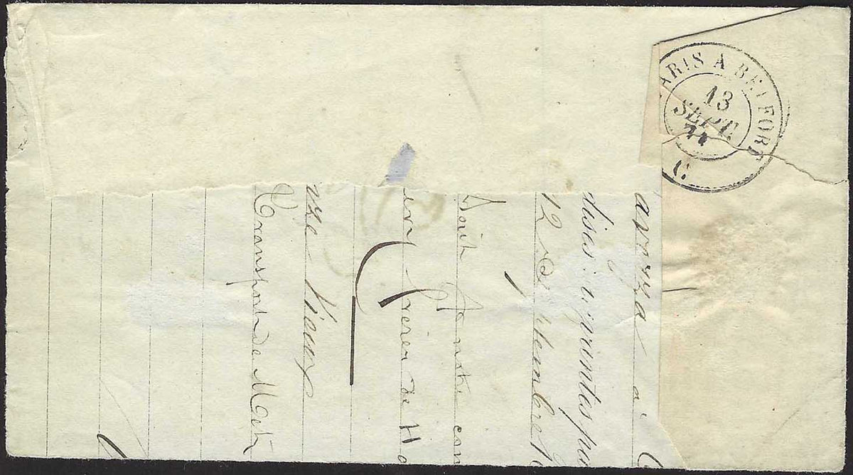 PV60_429 - 1859 - II Ausgabe II Typ 15 Soldi azurblau gebraucht mit österreichischem Stempel (32)
