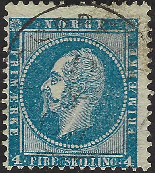 PV60_429 - 1859 - 2nd issue 2nd type 15 soldi blue used with Austrian postmark (32)