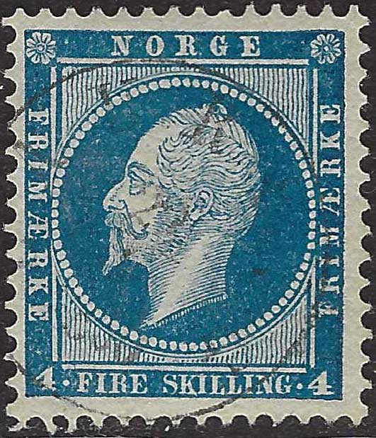PV60_429 - 1859 - 2nd issue 2nd type 15 soldi blue used with Austrian postmark (32)