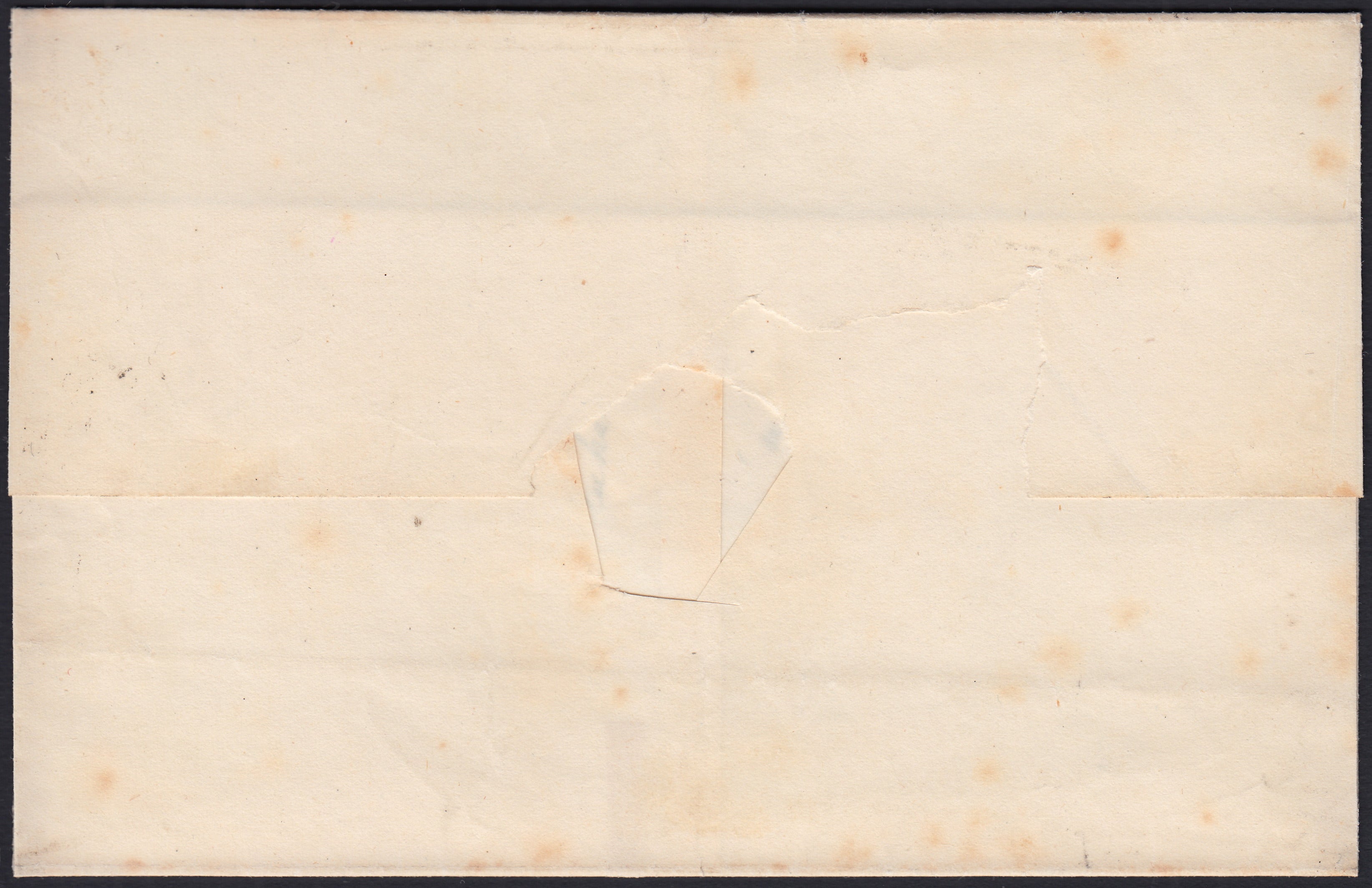 ES2585_15 - 1855 - II emissione c.25 bruno rosso su lettera da Piacenza per Bologna maggio 1856 (8)