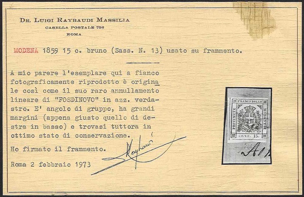 CG209 - 1852 - Estensischer Adler, Ausgabe ohne Punkt nach der Zahl, c.25 helles Chamois, neu mit intakter Gummierung (4)