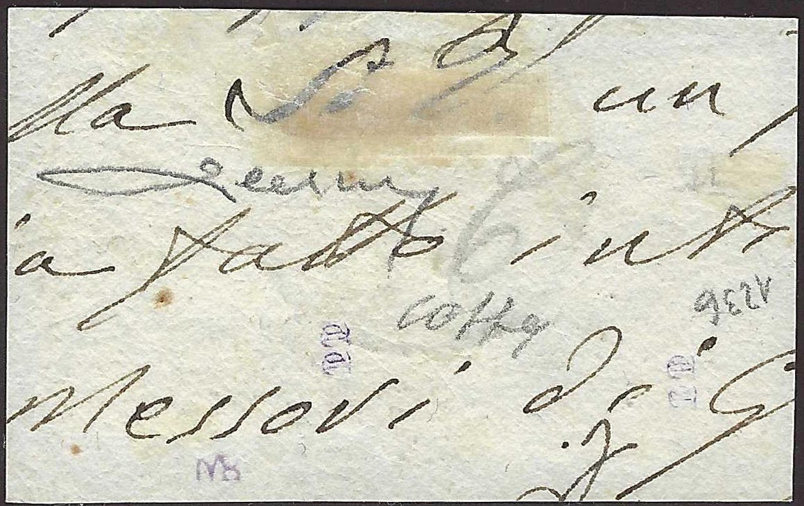 Lot 156 - Modena newspapers, 10c grey mint with intact gum (G4a)