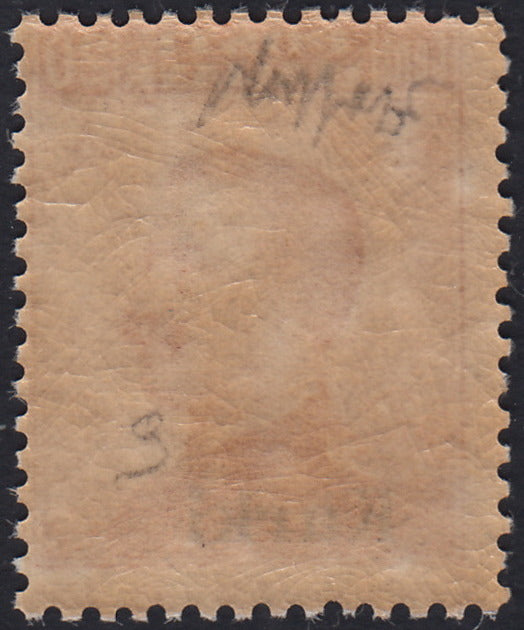 Egeo51 - 1917 - Francobollo di Regno c. 20 arancio soprastampati KARKI senza filigrana nuovo con gomma integra (9)