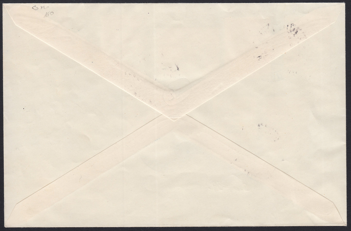 T137 - 1941 - Envelope not forwarded stamped with P. Ordinaria 0.50 on 1.50 red + 1d. On 4d. Oltremare + PA 0.50 brown different perforation (not known used) + 1d. Green + 10d. carmine brown + red cross 0.50 + 0.50 on 5d. Lilac + 2 + 2d- on 30d.