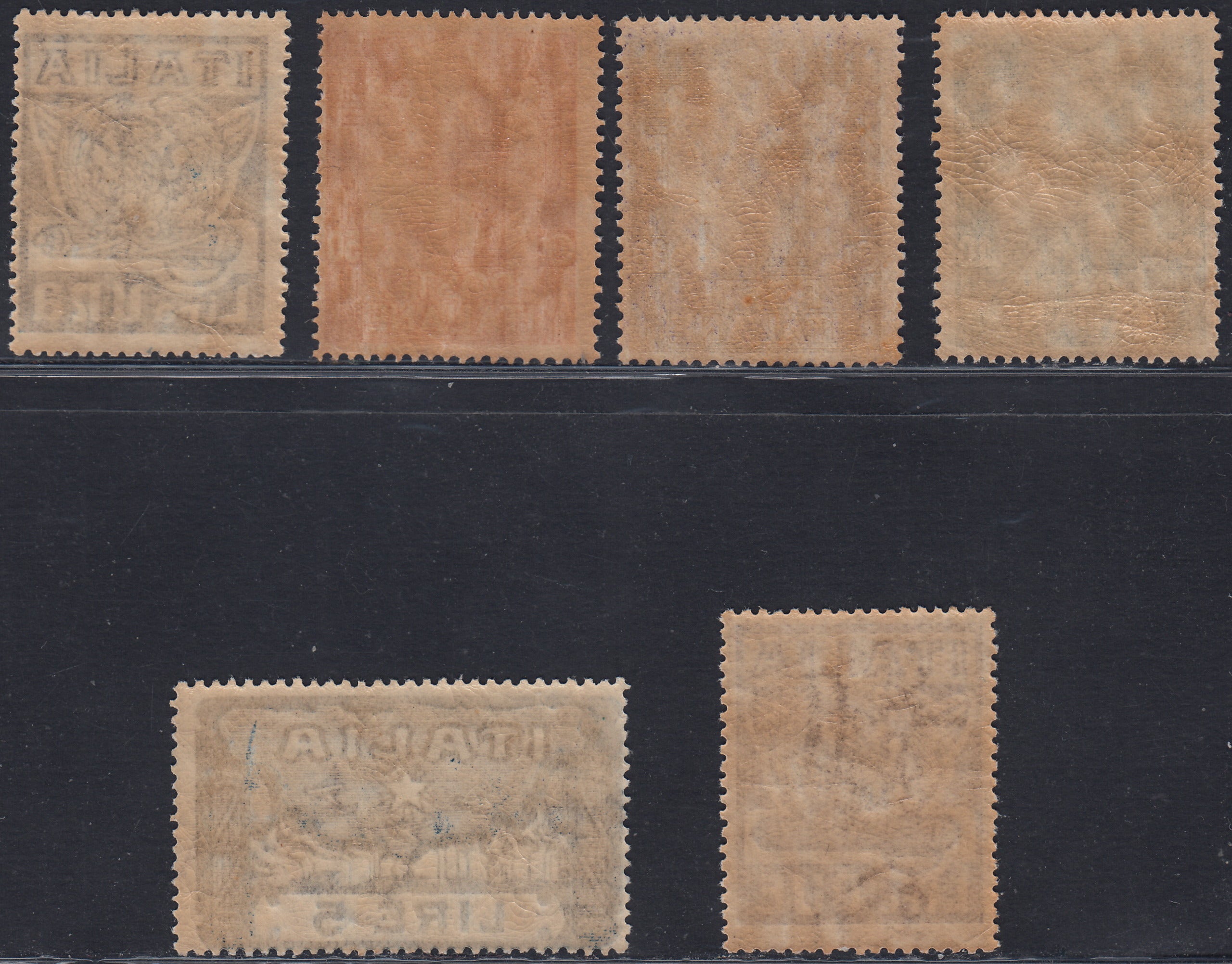 RN205 -1923 - Anniversary of the March on Rome, complete set of six new intact stamps (141/146). 