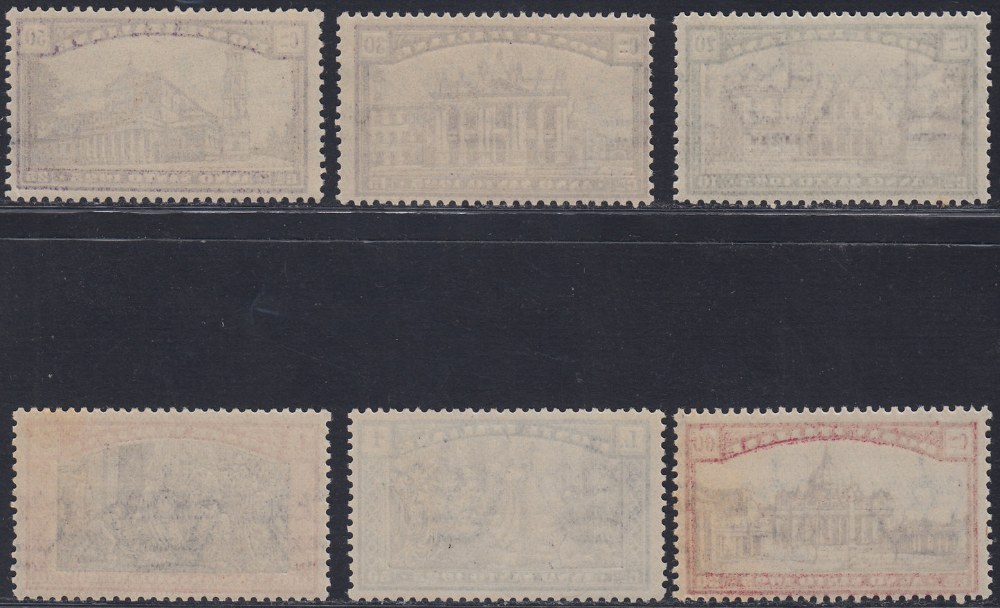 RN208 - 1924 - Holy Year 1925 complete set of six new intact values ​​(169/174). 