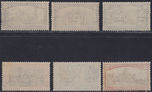 RN208 - 1924 - Año Santo 1925 juego completo de seis nuevos valores intactos (169/174). 