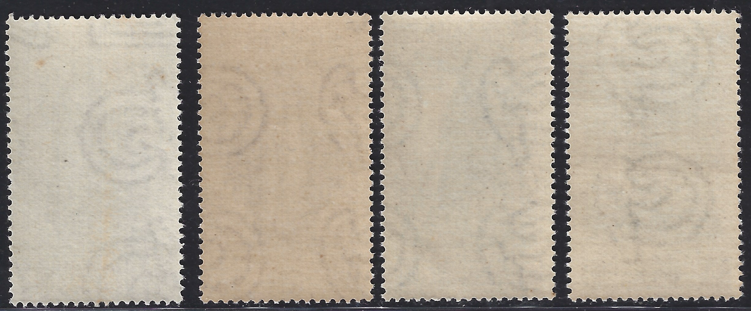 Rep25a - 1948 - 6° centenario della morte di Santa Caterina da Siena, serie completa di Posta Ordinaria + Posta Aerea nuova gomma integra (574/577 + A146/A147).