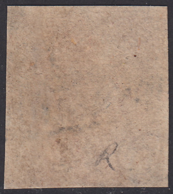 1858 - Kingdom of Naples 20 grana brownish pink I table used with original cancellation (12)