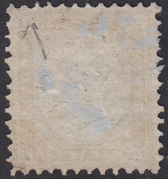 PV1958 - 1862 - Perforated issue, c. 10 used olive yellow (1ba).