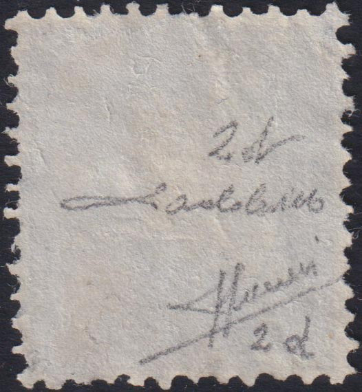 1862 - Effigy of Vittorio Emanuele II facing right, c. 20 light blue comb-pierced, used (2e)