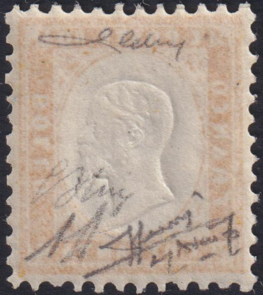 1862 - Effigy of Vittorio Emanuele II facing right, c. 20 light blue comb-pierced, used (2e)