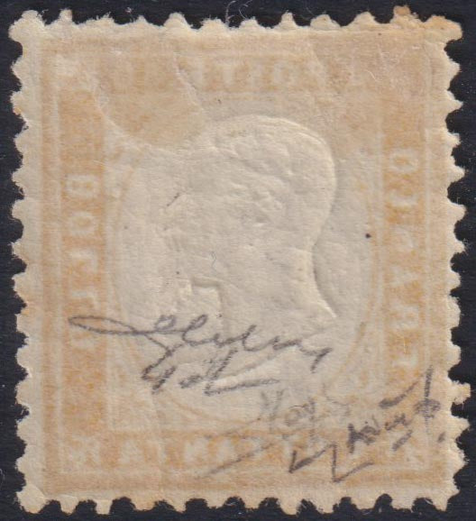 1862 - Effigy of Vittorio Emanuele II facing right, c. 20 light blue comb-pierced, used (2e)