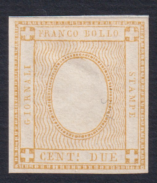 1862 - Effigy of Vittorio Emanuele II facing right, c. 20 light blue comb-pierced, used (2e)