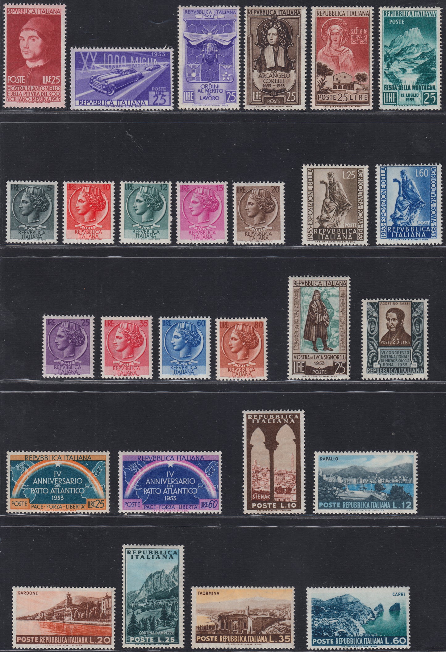 Rep19 - 1949 - 2nd assembly of the World Health Organization, L.20 violet new intact gum (607)