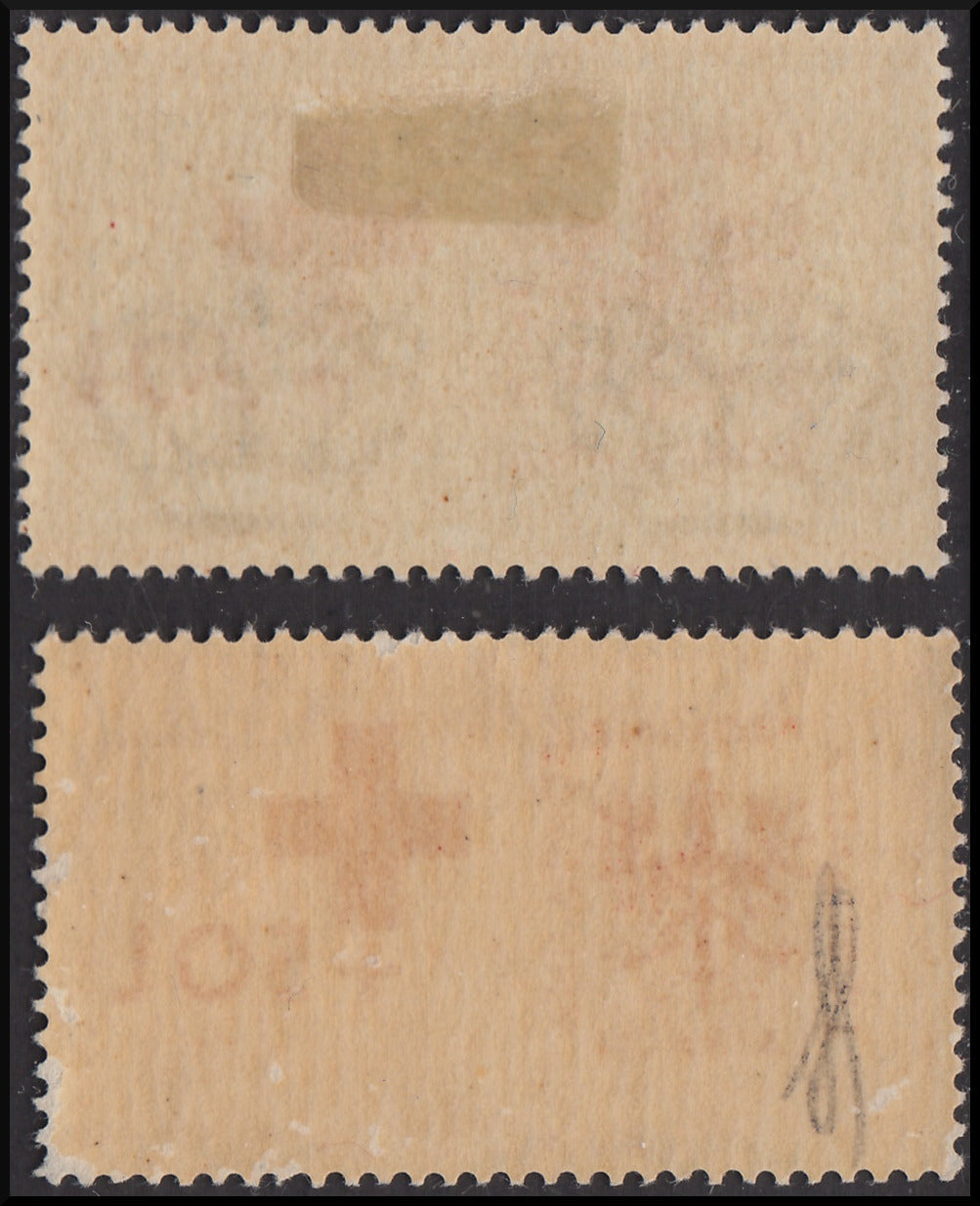 LubT13 - German occupation of Ljubljana, Air Mail series of 8 values ​​new intact (A1/8)