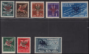 1944 - Lotto di Posta Aerea (1/7), Espressi (1) e Segnatasse (1/9), serie complete linguellate F30_163 -