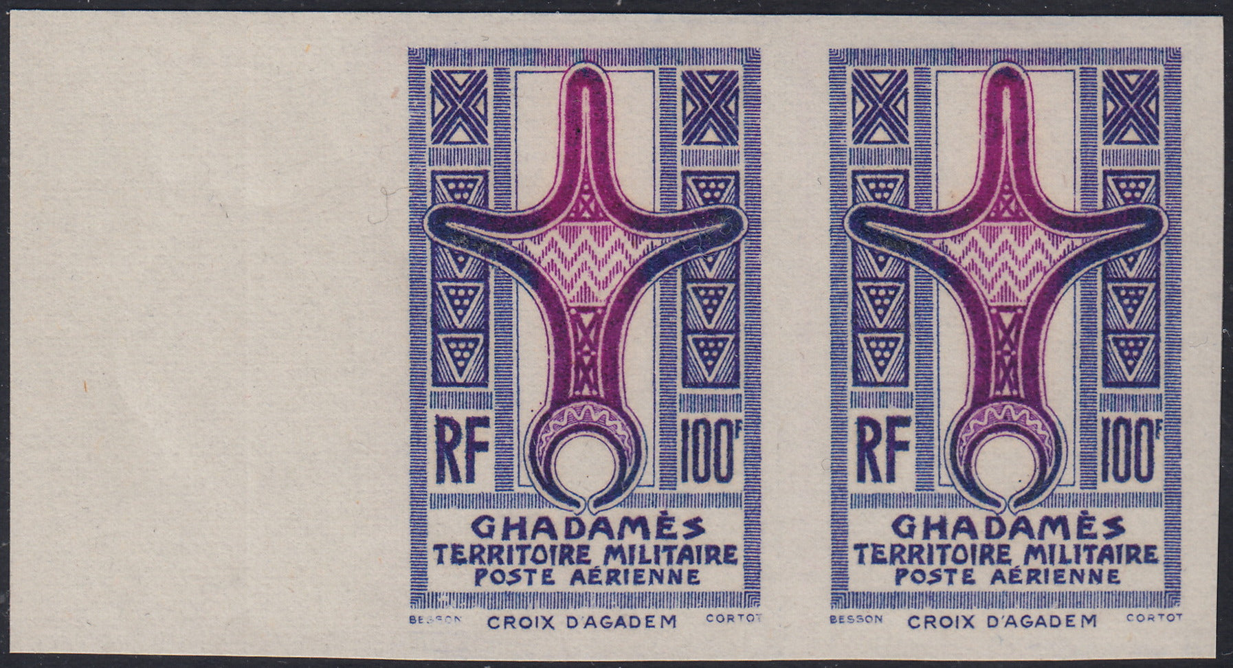 EUROPA - Area Italiana - Occupazioni straniere delle colonie - Occupazione Francese del Fezzan