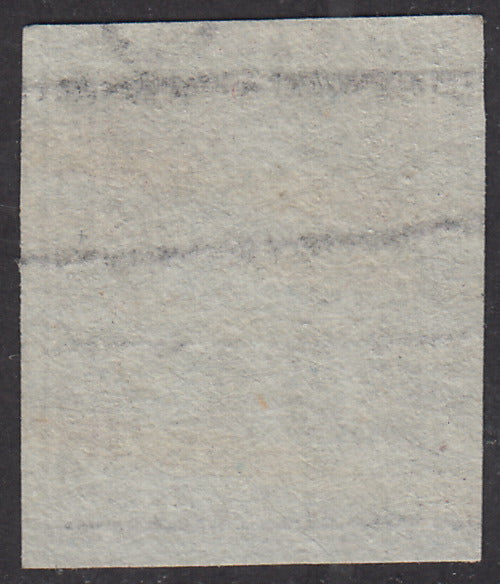 T99 - 1851 - Leone di Marzocco, 60 dark scarlet crazie on gray paper and crown watermark, used (9)