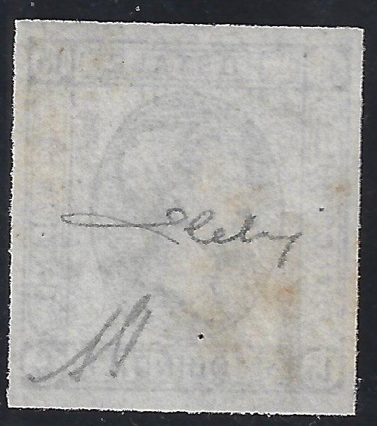 F6_144 - 1863 - Provisional lithograph of the first type.