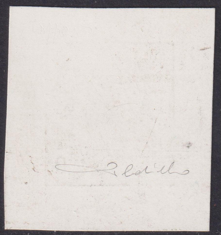 F6_226 - 1903 - Veduta di San Marino, c. 30 carminio prova di lusso su cartoncino lucido nuova non gommata (P39).